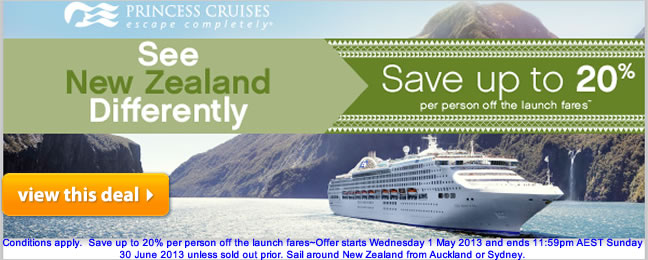 Princess NZ Sale