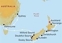 Solstice, Australia & New Zealand ex Auckland to Sydney