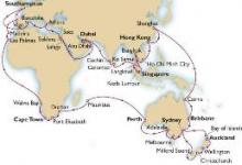 QM2, World Cruise 2013 Sector ex Brisbane to Sydney