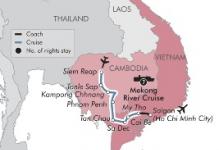 AmaLotus, Luxury Mekong River Cruise ex My Tho to Siem Reap