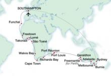Saga Ruby, World Cruise 2013 Sector ex Sydney to Southampton