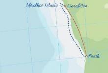 True North, Batavia Bound ex Perth to Geraldton