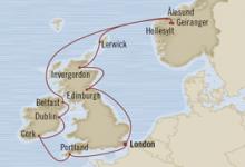 Nautica, Isles & Fjords ex Southampton Return