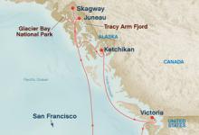 Grand, Inside Passage with Glacier Bay ex San Francisco Return