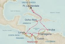 Coral, Panama Canal (Full Transit) ex Ft Lauderdale Return