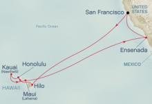 Grand, Hawaiian Islands Cruise ex San Francisco Return