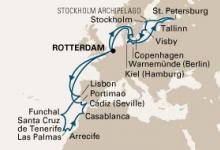 Rotterdam, Canary Islands & Baltic Adventure ex Rotterdam Return