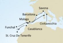 Deliziosa, Spain Morocco Portugal ex Savona Return