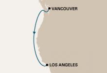 Volendam, Pacific Coastal ex Vancouver to Los Angeles