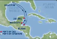 Mariner, West Caribbean Cruise ex Galveston Return