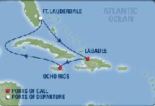 Liberty, Western Caribbean Cruise ex Ft Lauderdale Roundtrip