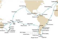 Arcadia, World Cruise Sector ex Auckland to San Francisco