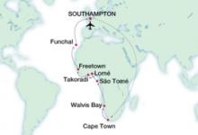Saga Ruby, World Cruise 2013 Sector ex Cape Town to Southampton