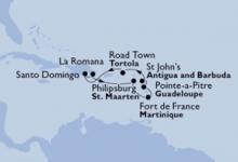 Lirica, Caribbean Cruise ex Forte de France Return