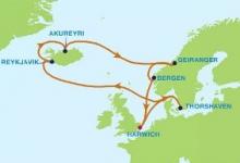 Infinity, Iceland & Fjords ex Harwich Return