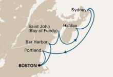 Veendam, Canada New England ex Boston Return