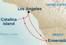 Golden, West Coast Sampler Cruise ex Los Angeles Return