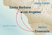 Golden, West Coast Sampler Cruise ex Los Angeles Roundtrip