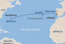 Wind Star, Transatlantic Crossing ex Hamilton to Lisbon