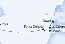 Poesia, Ocean Voyage ex New York to Dover