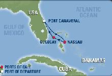 Enchantment, Bahamas Cruise ex Port Canaveral Return