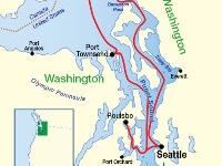 American Spirit, Puget Sound & San Juan Is ex Seattle Return