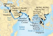Legend, Route of Marco Polo ex Athens to Hong Kong